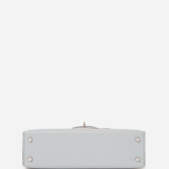 Hermes 2018 Blue Glacier Epsom Leather Mini Kelly - Picture 7 of 13